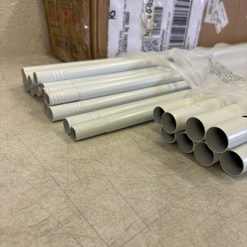 UNKNOWN SIZE Outdoor White Waterproof Gazebo Canopy Tent w Removable Sidewalls