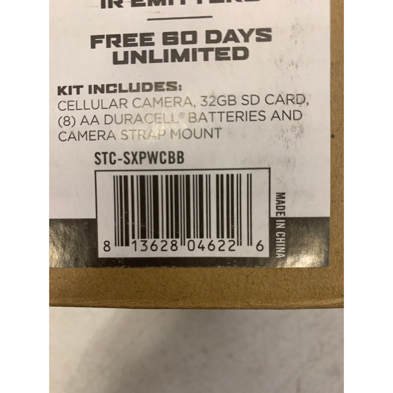 Sonix Stealth Trail Cam 30 Megapixel Wireless Cellular Camera Kit STC-SXPWCBB
