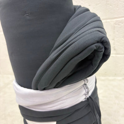 Mainstays Queen Comforter w 2 Pillow Shams Plain Design Tiny X's Stitching Black