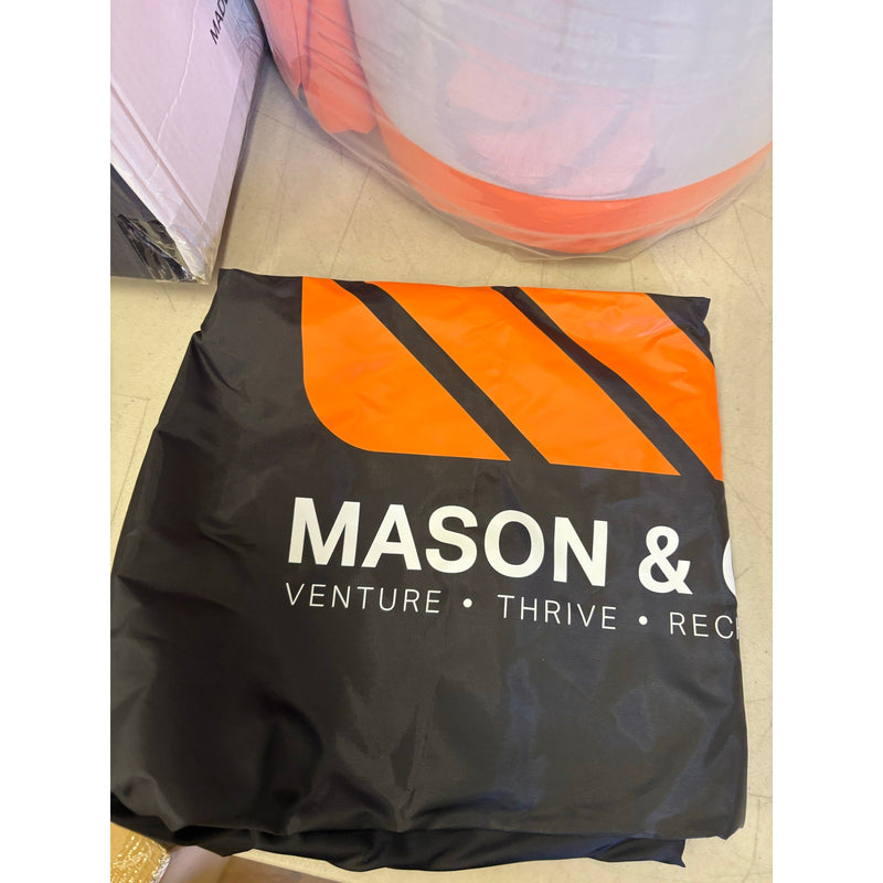 Mason & Co- Memory Foam Camping Pad Gel Infused Travel Bed w/ Pillow & Carry Bag