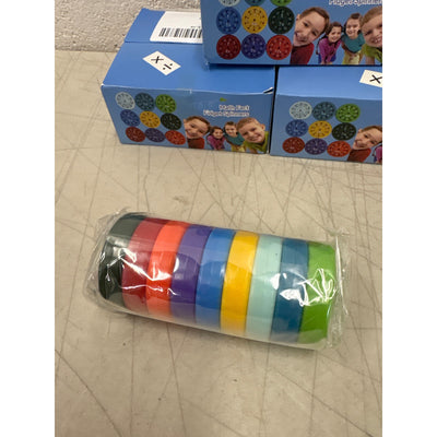 5-Sets Math Fidget Spinners Educational Toys Multiplication/ Division 9-pcs/ Set