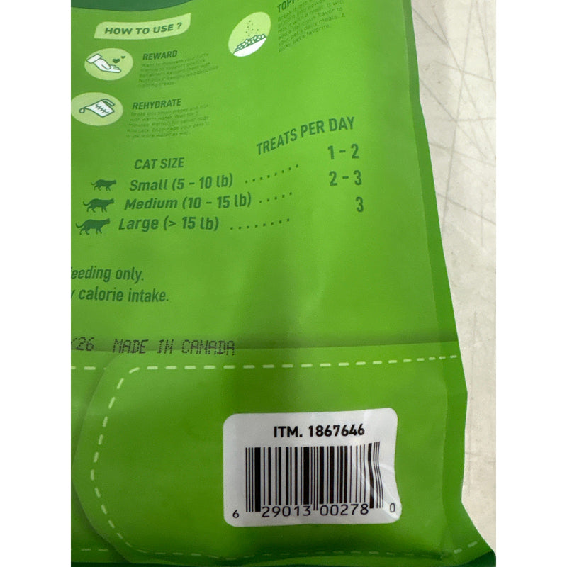 Nutri Bites Freeze Dried Beef Liver Dog/Cat Training Treats Food Topper 27oz