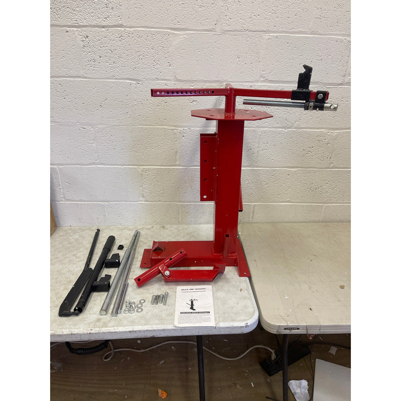 Multi Manual Tire Changer Tire Bead Breaker for 4" - 16.5" Tires Red SEE DETAILS