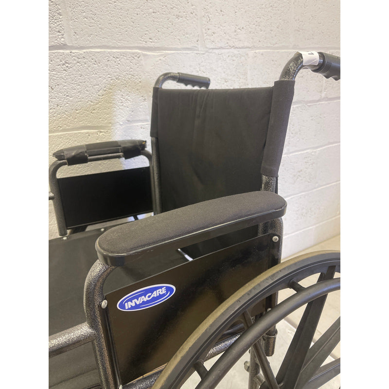 Invacare Durable Light Weight Wheelchair with Foot Rest 20" Wide Seat 9000 SL
