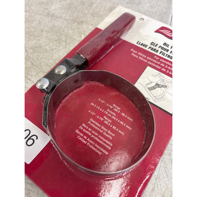 Lisle Small Filter Wrench Standard 3-5/8" Oil Filter Wrench, Hand Tools - 53900