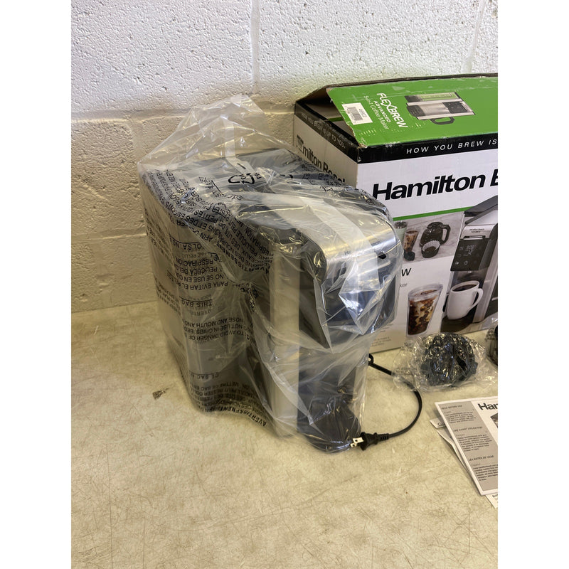 Hamilton Beach FlexBrew Advanced 5-in-1 Coffee Maker, Removable Dual-Position