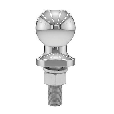 CURT 2in. Trailer Ball 3/4in. x 2-1/8in. Shank; 3,500 lbs. Chrome - 40065