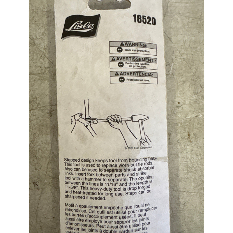 Lisle Tie Rod Separator, Stepped, Heavy Duty, 11/16" Opening, 18520