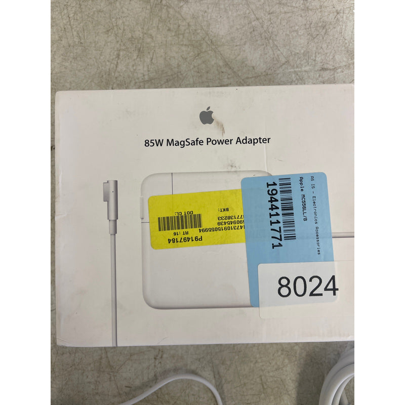 Apple 85W MagSafe Power Adapter for 15" and 17-inch MacBook Pro MC556LL/B