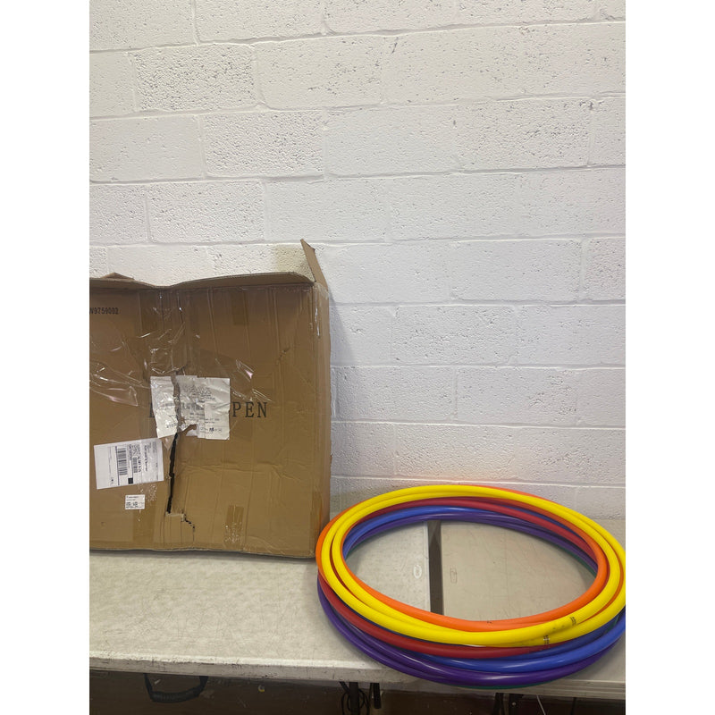 Pack-of-12 30-inch S&S Worldwide Spectrum Super Hoops - Multiple Colors