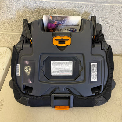 Chicco GoFit Plus Backless Booster Car Seat, 2 Cupholders, Washable Seat - Black