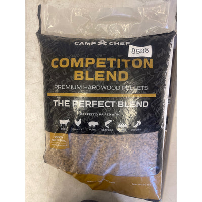 Camp Chef Competition Blend BBQ Pellets, Hardwood Pellets 20 lb. Bag