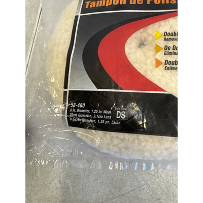 S.M. Arnold Double-Sided Compounding & Buffing Pad, 8" Diameter 58-480