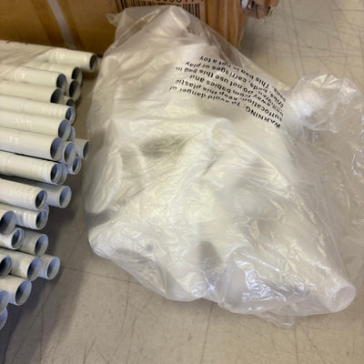 10' x 20' Outdoor White Waterproof Gazebo Canopy Tent w Removable Sidewalls