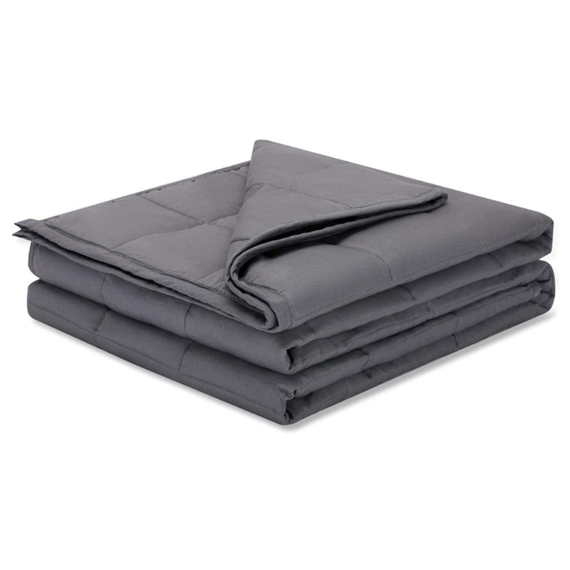 Weighted Idea 20lbs Queen Size Weighted Blanket Dark Grey, 60"x80", Cooling