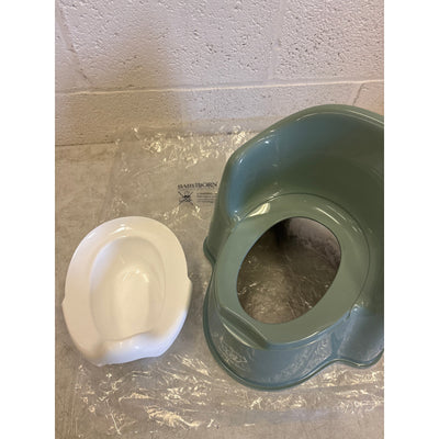 BabyBjörn Potty Chair, Potty Training, Toddler, Baby Bathroom Deep green/White