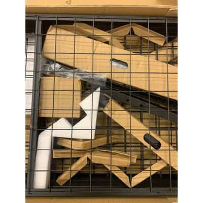 FLEXIMOUNTS 4'X8' Overhead Garage Adjustable Ceiling Storage., Missing Hardware