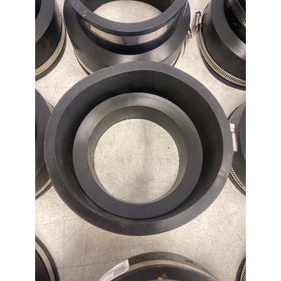 SET-OF-16 Fernco 4 in. Concrete x 4 in. DWV Flexible PVC Coupling Rustproof PVC