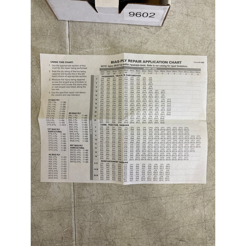 10-Pack Xtra Seal 5 1/2" (140mm) AG5 2 Ply Bias Ply Patch Round 11-472