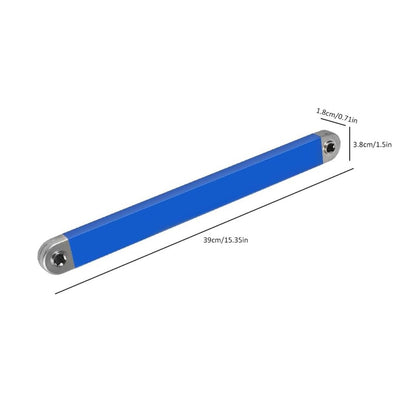 15" Offset Extension Wrench, Impact-Ready 1/4'', 3/8'', 1/2'' Square 1/4'' Drill