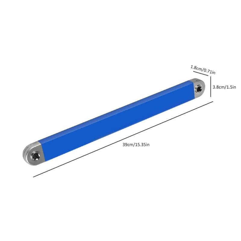 15" Offset Extension Wrench, Impact-Ready 1/4&