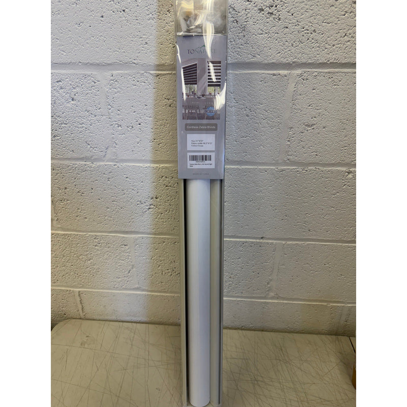 Tonature Cordless Zebra Window Blinds, Light Control Day & Night Cream 31"Wx72"L