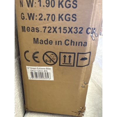 Bixe Aluminum Balance Bike for Kids Lightweight No Pedal Training Bicycle Green