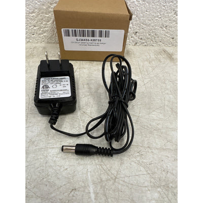 12V AC/DC Adapter Input: 100V-240V, 50/60 Hz Class 2 Power Supply, Charger