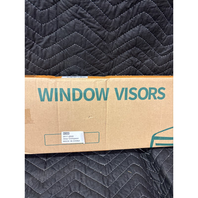 Window Visors Rain Guards Jeep Compass 2017-2025 Tape on Window Wind Deflectors