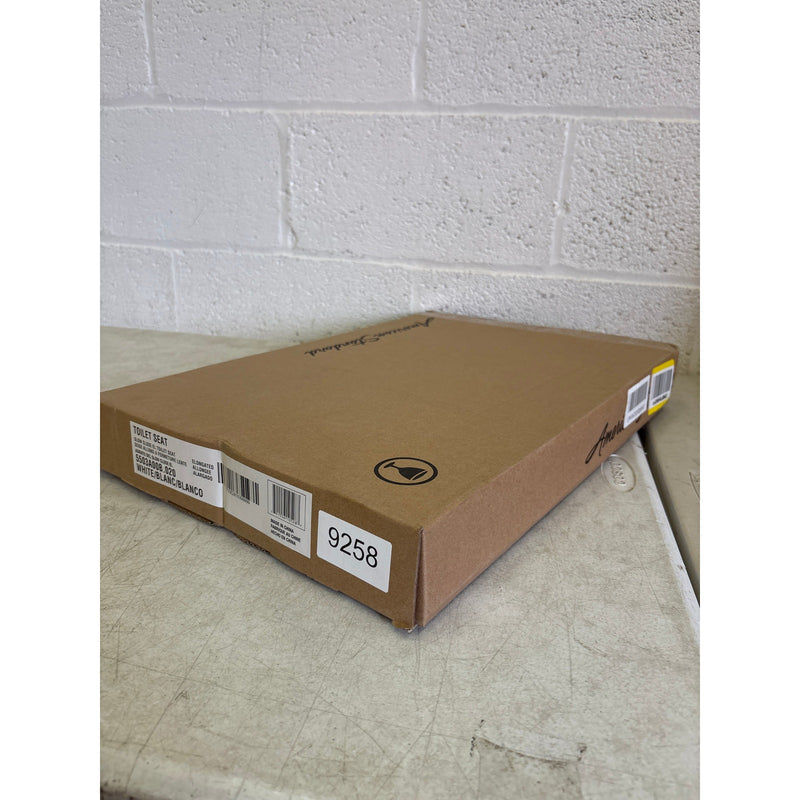 American Standard Slow Elongated Closed Front Toilet Seat, White 5503A00B.020