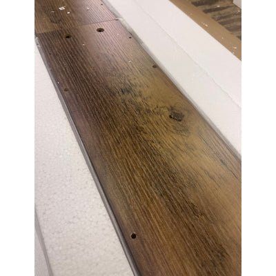 Tribesigns 70.8" Console Table, Wood Rectangular Sofa Table Living Room - Brown