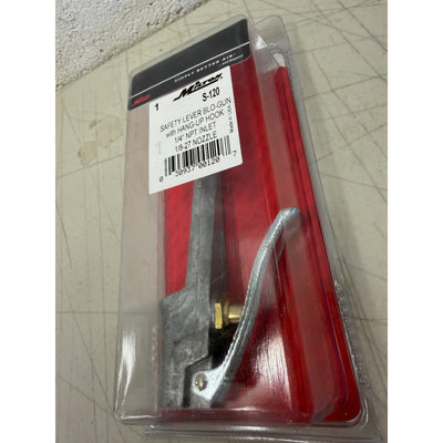 Milton Safety Lever Hook Blo-Gun with Hang-Up Hook for Compressed Air S120