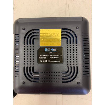 Smart TV Box 4G+64GB H96 Max Android 11.0 RK3318 Quad-Core 4K Ultra HD