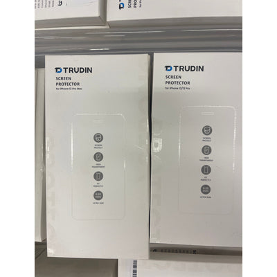 Pallet OF 800+, 2 SIZES Trudin Screen Protector for iPhone 12 / 12 Pro / 12 Pro Max