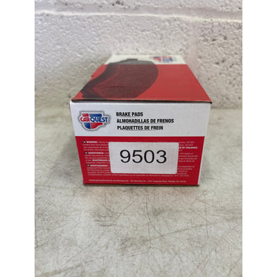 Carquest Standard Brake Pads, Ceramic, Reliable and Dependable Stopping - NAD8