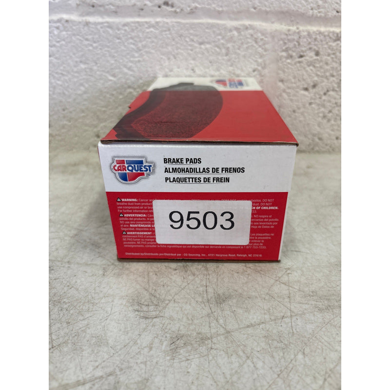 Carquest Standard Brake Pads, Ceramic, Reliable and Dependable Stopping - NAD8
