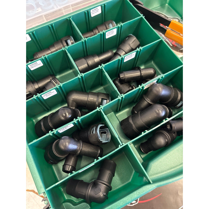 SUR & R Auto Parts Coolant Line Connector Repair Kit, Car Parts Auto Tools CLC50