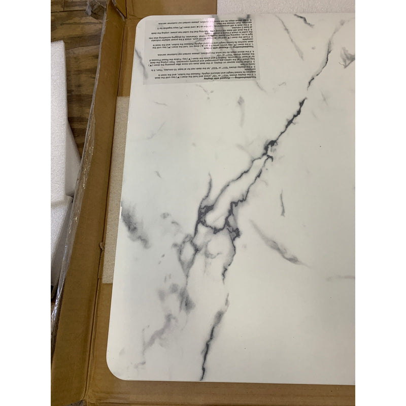Flexispot Desk Wood Desk Top Marble, 48" x 24" x1" TB-R4824MG-CB Top Only