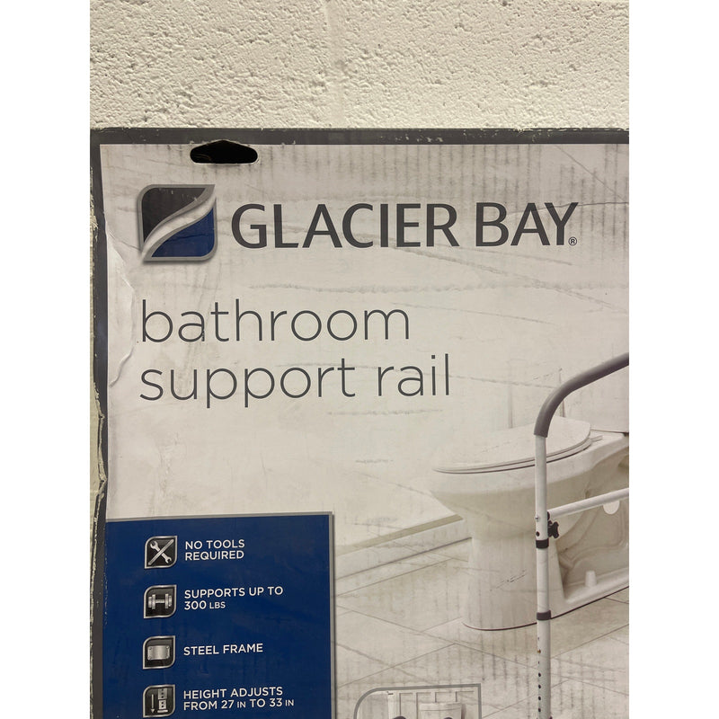 Glacier Bay Bathroom Support Safety Rail, 23" Wide, 27"-33" Tall FGB369GB
