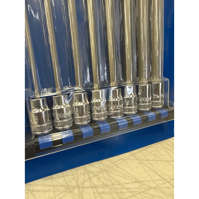 DieHard 3/8" Drive Long Ball-end Hex Bit Socket Set, Metric, 8-Piece - DHP55091