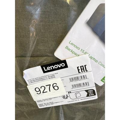 Lenovo 15.6" Backpack, Laptop Backpack, Adjustable Straps - B210 - Green