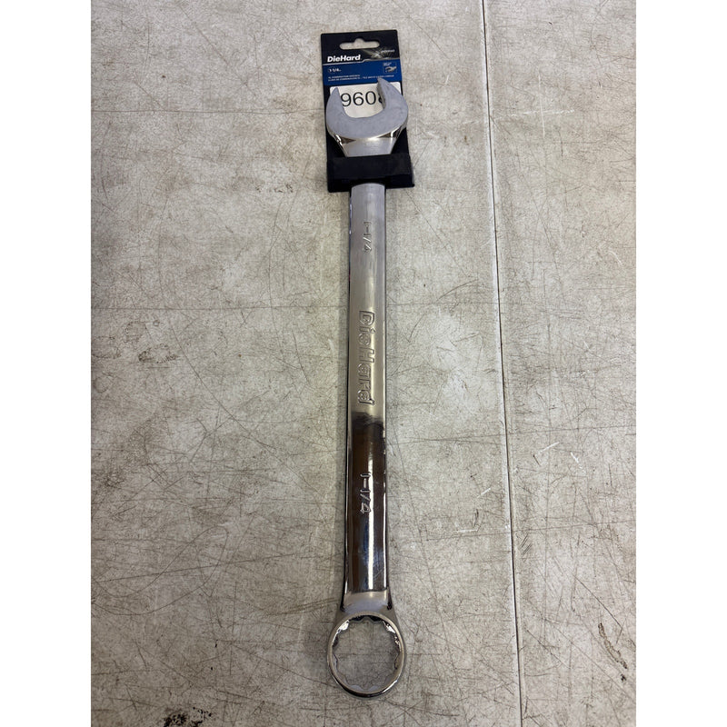 DieHard 1-1/4" Extra Long Combination Wrench Anti-Slip Design Hand Tool, DH50043