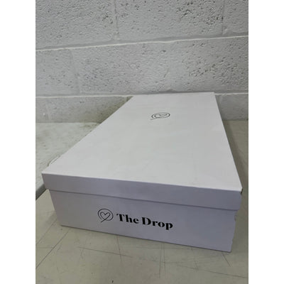 The Drop Women's Cassandra Knee-High Block Heel Western Boot, Black, Size 10