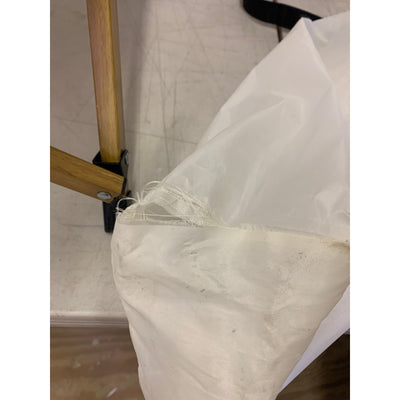 34" Folding Camping Chair w Carrying Case, Wooden / Metal Frame Tan SEE DETAILS