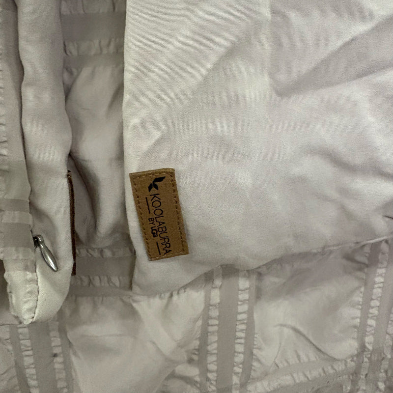 Koolaburra by UGG Full Comforter Set w 2 Pillow Shams, Square Pattern, Beige