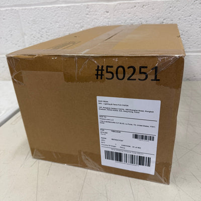 52" West Hill 5-Blade Hugger-Style Ceiling Fan with Dimmable Light -Matte Black