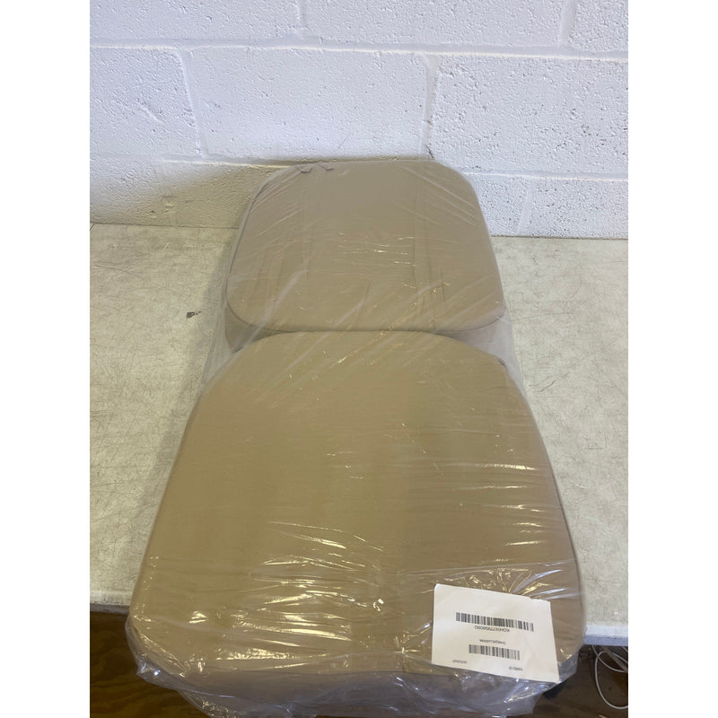 Set-of-4 idee-home Outdoor Chair Cushions- 17" x 17" x 3" Patio Cushions, Tan