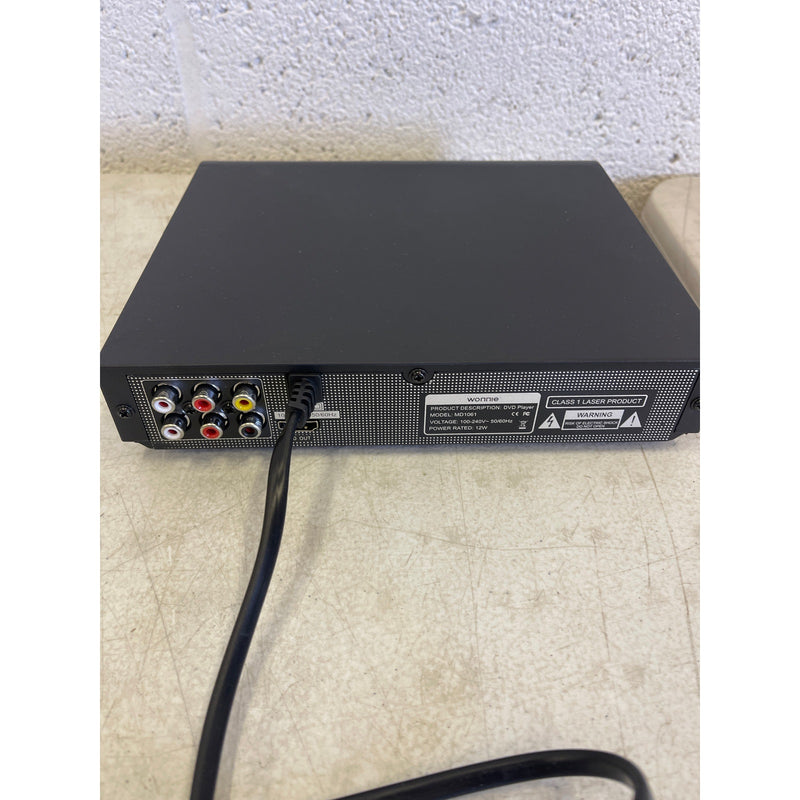 WONNIE HD DVD Player for TV, CD Players for Home with Remote Control, Black