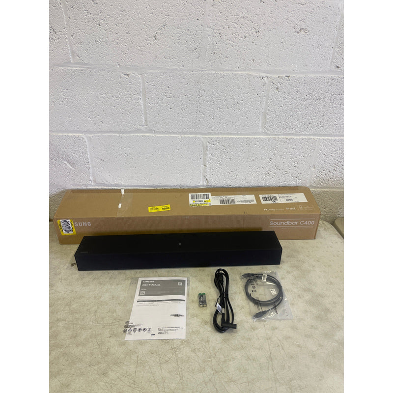 Samsung B-series 2.0ch. Soundbar with Built-in Woofer HW-C400 Black, NO Remote