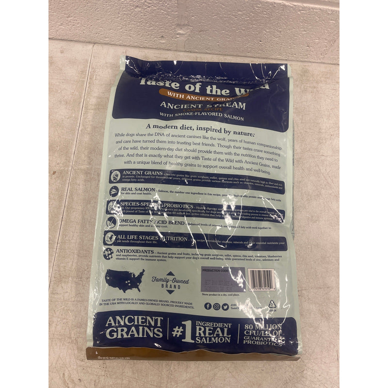 14lb Taste Of The Wild Dog Food Ancient Stream Canine Recipe Smoked Salmon Ancient Grains
